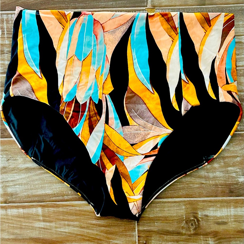 Ladies 2X Calia swim bottoms! Reversible!!